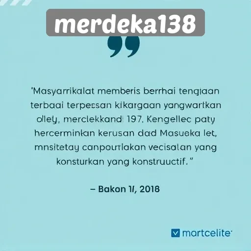 Tanggapan Komunitas terhadap Layanan Merdeka138
